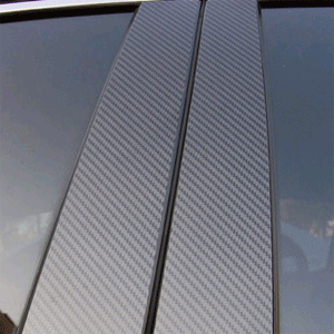 [ Elantra 2010~ ï¼ˆAvante MD) auto parts ] B+C Carbon pillar molding(black,silver)